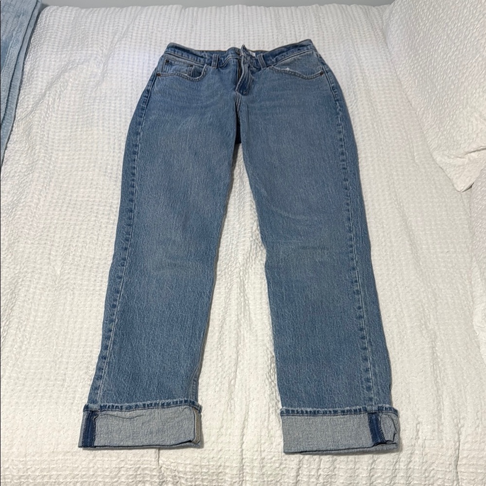 Abercrombie 90s Straight Mid Rise